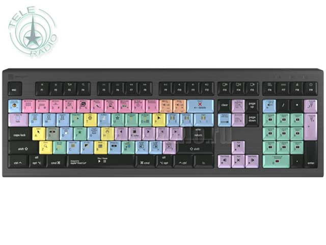 Клавиатура Logickeyboard Apple Final Cut Pro X Astra 2 MAC US