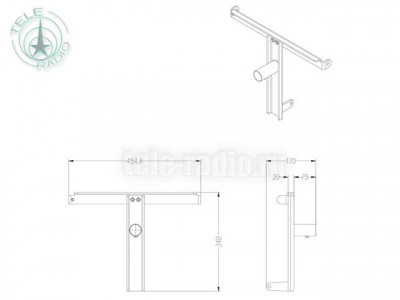 Переходник саб-сателлит SVS Audiotechnik CASCADE 206A Adaptor