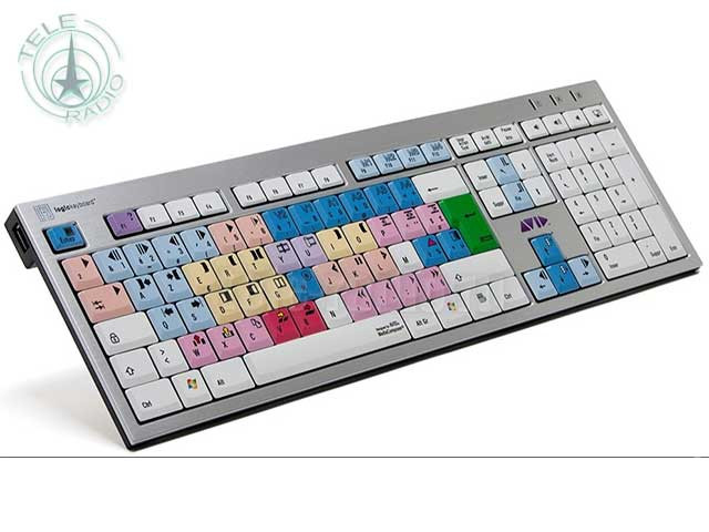 Клавиатура Logickeyboard Avid Media Composer Slim Line PC