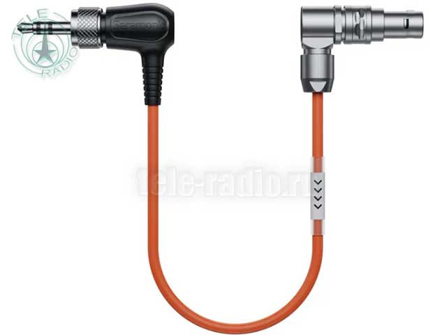 Таймкод-кабель Saramonic SR-TRS-C05 Right-Angle 5-Pin LEMO Male (Reverse) to Locking 3.5mm TRS