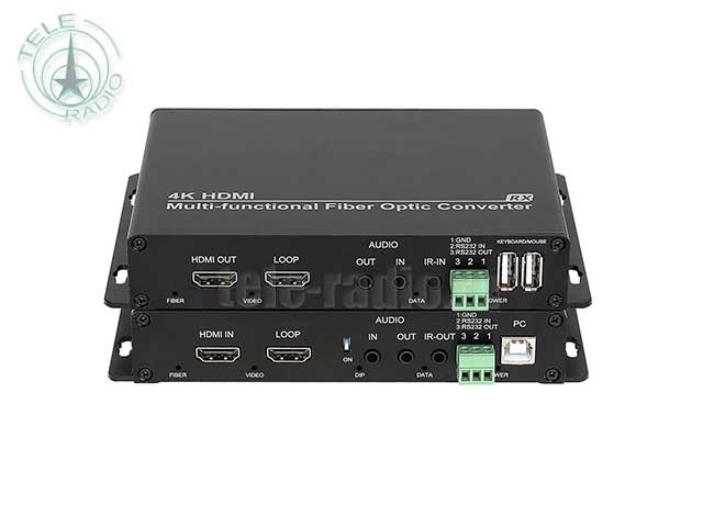 Комплект для передачи по оптике TELEVIEW OPT-4KHDMI-RS232-KVM-AUD-LC