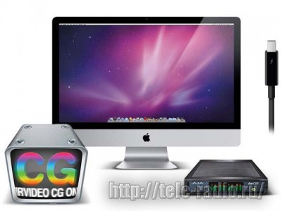 Станция создания и наложения титров на базе Apple iMac
