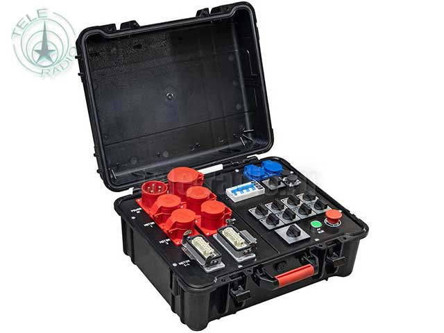 Пульт прямого управления лебёдками LevelUp HC.8PCH, 8 каналов (Harting), корпус из АБС-пластика