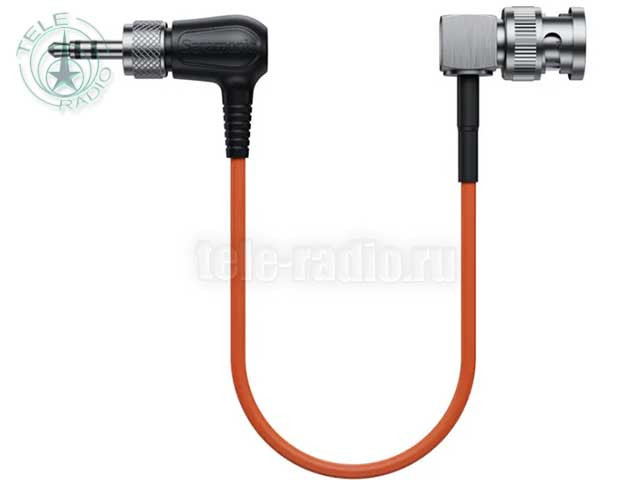 Таймкод-кабель Saramonic SR-TRS-C06 Locking 3.5mm TRS to Right-Angle BNC