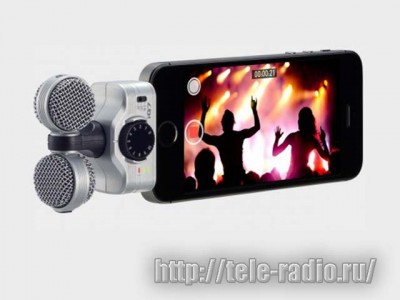 Zoom IQ7 - iOS-совместимый стереомикрофон