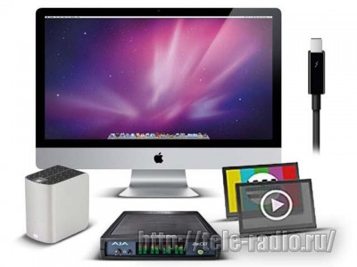 Автоматизация телевещания Apple iMac 27"/AJA Io XT/Video 2 FX Layer