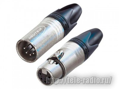 Neutrik XLR 5-контактные кабельные разъемы