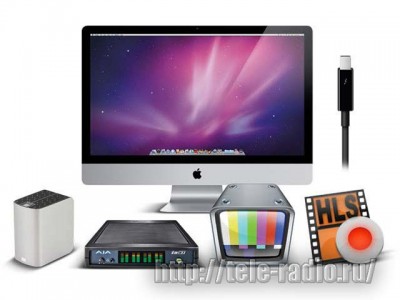 Автоматизация телевещания Apple iMac 27"/AJA Io XT/OnTheAir Video 3/DGO