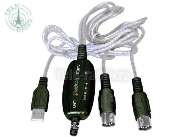 Bespeco BMUSB100 Кабель USB-MIDI