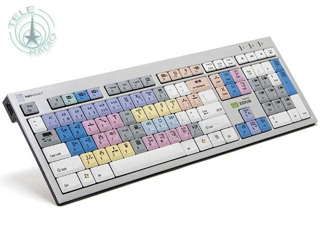 Клавиатура Logickeyboard Grass Valley Edius Slim Line PC USB Keyboard