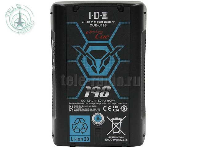 Литий-ионный аккумулятор IDX CUE-J198
