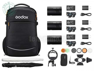 Комплект студийного оборудования Godox AD100ProII Three KIT