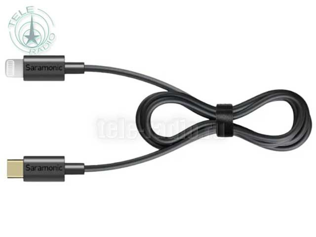 Аудиокабель Saramonic SR-C2030 Type-C на Lightning 1.2м для WiTalk9SE