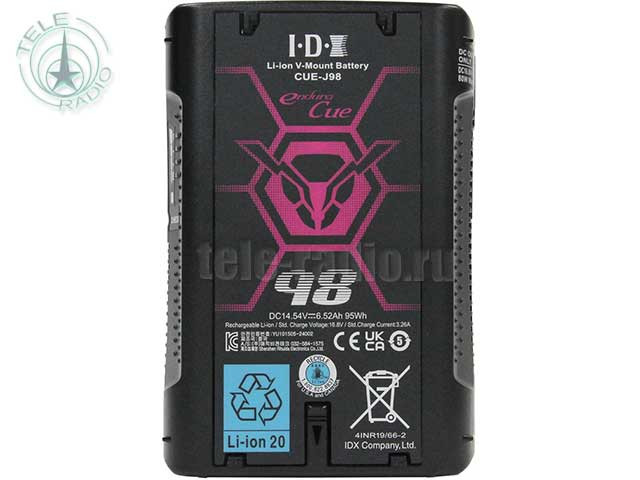 Литий-ионный аккумулятор IDX CUE-J98
