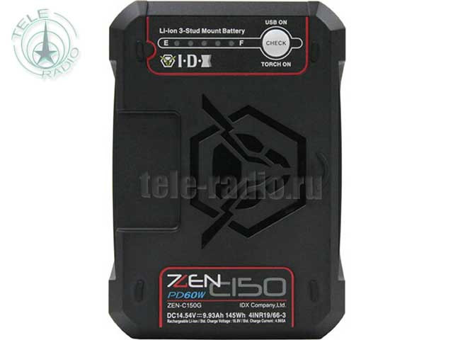 Литий-ионный аккумулятор высокой емкости IDX ZEN-C150G
