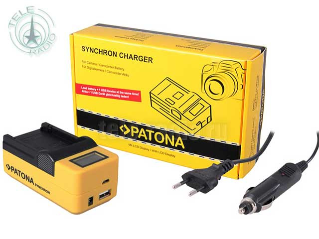 Зарядное устройство Patona Synchron USB для аккумулятора LP-E17