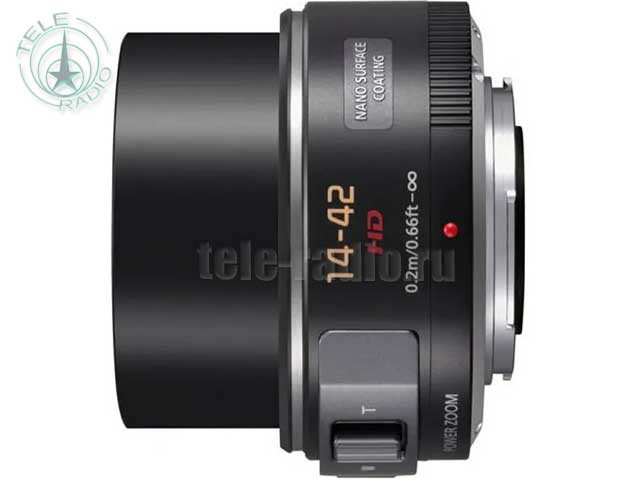 Широкоугольный зум-объектив LUMIX G X VARIO 14-42 мм Panasonic H-PS14042E-KC