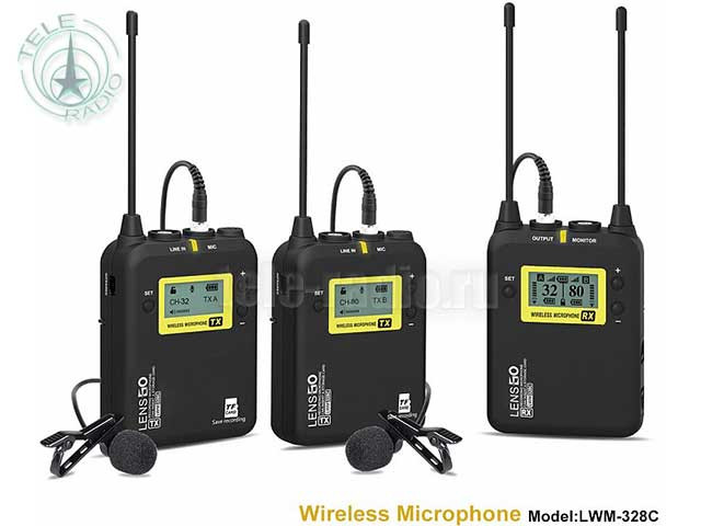 Петличная радиосистема LENSGO LWM-328C