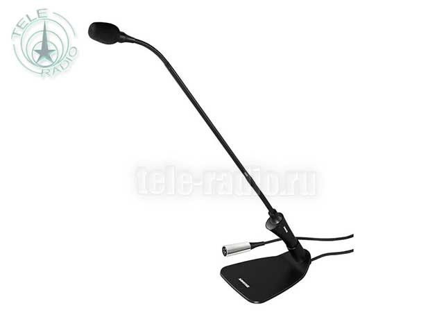 Микрофон на гусиной шее с базой SHURE CVG18DS-B/C