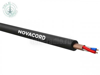 Кабель микрофонный NOVACORD DMX 2x0,22 AES/EBU PVC для аналоговых и цифровых аудио сигналов