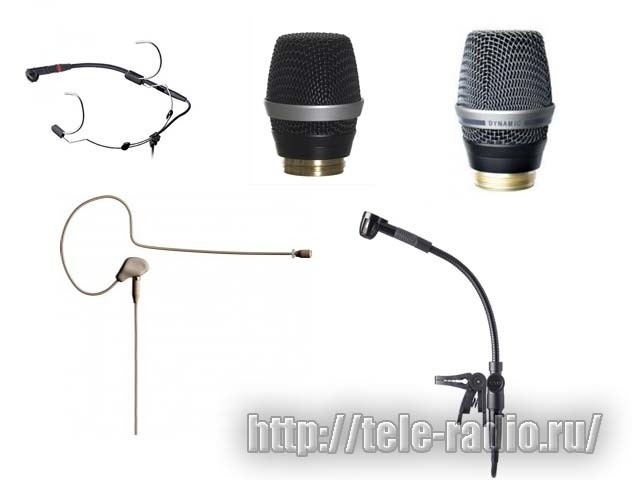 AKG микрофоны и мини-микрофоны (мини-XLR) для радиосистем