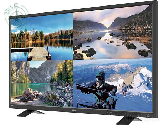 Контрольный мультиформатный 4K/UHD 12G монитор с квадратором TVlogic LXM-550U