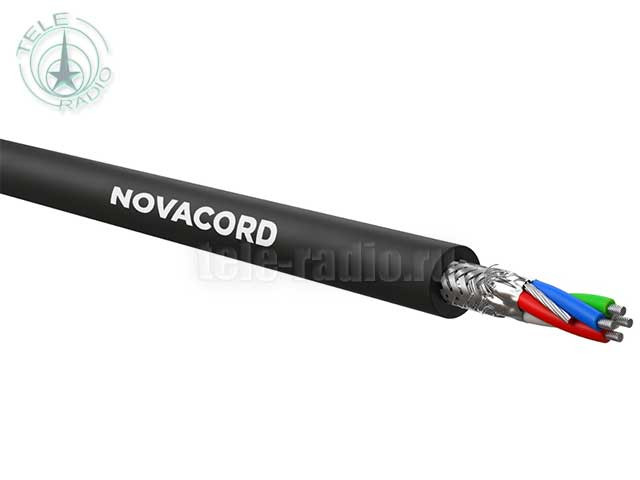 Кабель NOVACORD DMX LIGHT CONTROL PAT.512 PVC для передачи сигналов управления DMX512