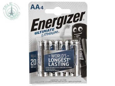 Батарейки ENERGIZER Ultimate Lithium FR6/L91/AA BL4 (блистер 4шт)