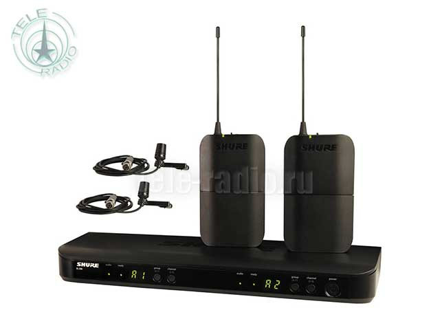 Двухканальная радиосистема Shure BLX188E/CVL-M17