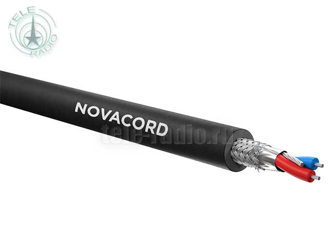 Кабель микрофонный NOVACORD DMX 2x0.34 SS PVC для аналоговых и цифровых аудио сигналов