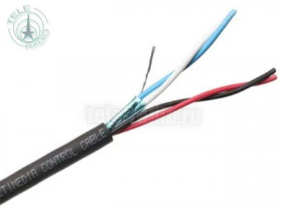 Кабель комбинированный NOVACORD MultiCon 2Ax23AWG / 2Px17AWG PVC