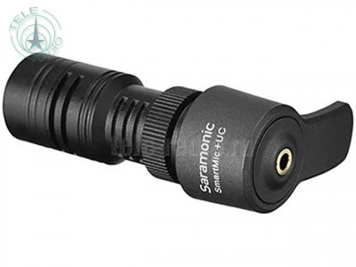 Микрофон Saramonic SmartMic+ UC направленный для смартфонов, разъем Type-C