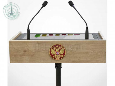 Трибуна-пюпитр «ПРЕЗИДЕНТ» TELEVIEW Speaker Rostrum Touch Mobile