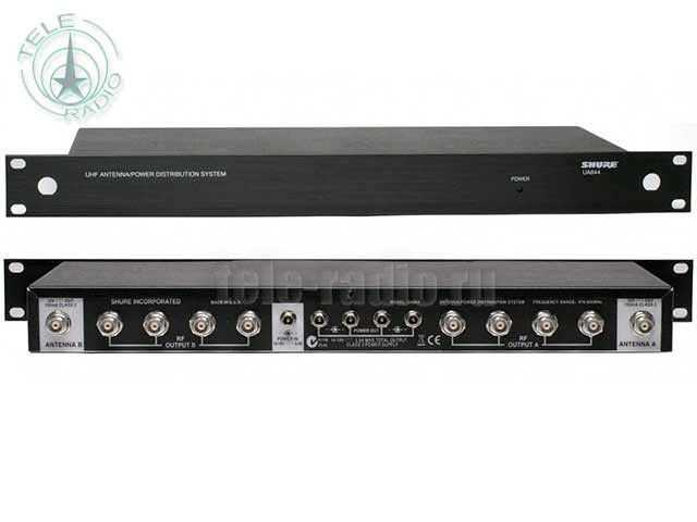 Активный антенный дистрибьютор SHURE UA844+SWB-E