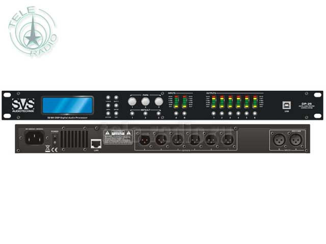 Акустический процессор, 2х6 SVS Audiotechnik DP-26