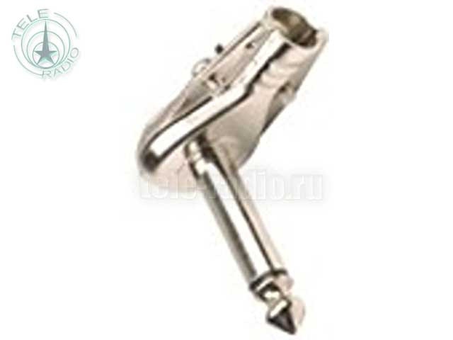 Разъем "джек" – моно 6,3 мм угловой XLINE Cables RCON JACK M 63 Jack 6.3 mono