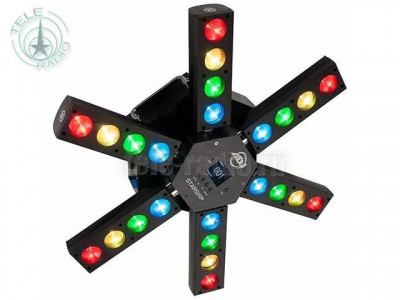 6ти лучевой LED прибор центрального эффекта ADJ Starship