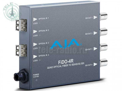 Четырёхканальный миниконвертер AJA FiDO-4R