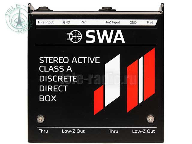 SWA J2mini Активный DI-Box, двухканальный