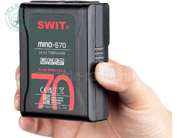 Компактный Li-ion аккумулятор SWIT MINO-S70