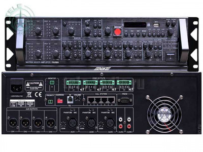 ABK PA-2906 Матричный микшер-усилитель 4-зонный с MP3 и Bluetooth