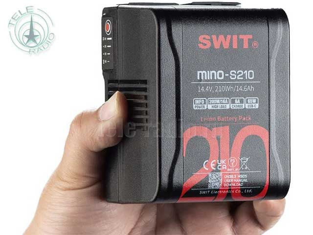 Компактный Li-ion аккумулятор SWIT MINO-S210
