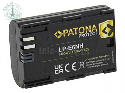Аккумулятор Patona Protect аналог Canon LP-E6NH