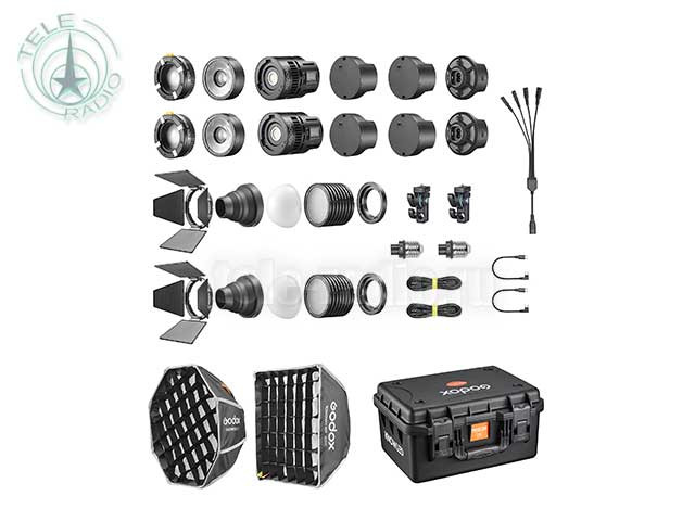 Комплект студийного оборудования Godox Knowled MS60Bi 2K