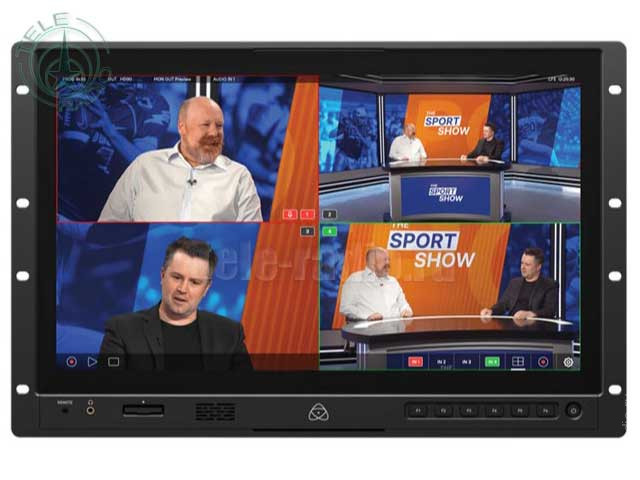 Рэковый 19″ 4K HDR монитор-рекордер-микшер Atomos Shogun AV-19 для live, production и broadcast