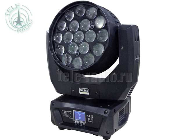 Светодиодный прибор полного вращения XLINE Light LED WASH 1912 ZR