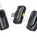 Беспроводная бюджетная микрофонная система Hollyland LARK A2 Mini Duo (Space Gray, with USB-C RX) для устройств USB Type-C