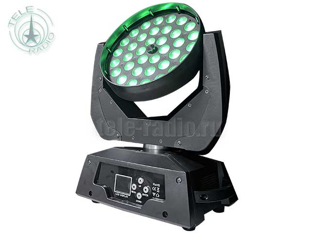 Светодиодный прибор полного вращения XLINE Light LED WASH-3618 Z