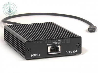 Адаптер Sonnet Solo 10G Thunderbolt 5 to 10GBASE-T Ethernet Adapter