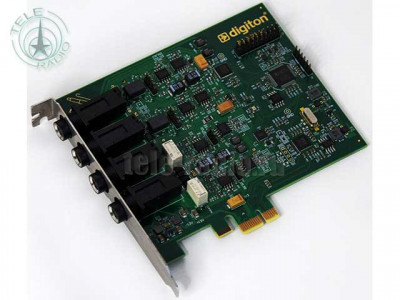 Профессиональная звуковая карта Digiton Systems DIGILINE PCIe BROAD для вещания и автоматизации эфира